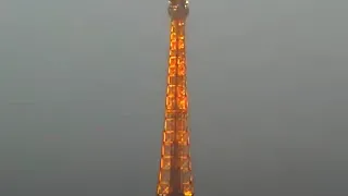 Gros orages à Paris où la Tour Eiffel a fait office de paratonnerre ⚡⚡