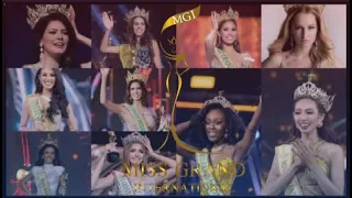 Miss Grand International Winners from 2013 - 2021
