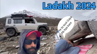 Ladakh ke sare Road Band Ab kya kare || Aaj Yaha Log Mar jate || Jimny 2024