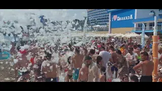 granada luxury okurcalar beach köpük partisi