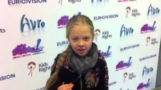 Anastasia Petrik Sings "Nebo" at JESC 2012 (Ukraine)