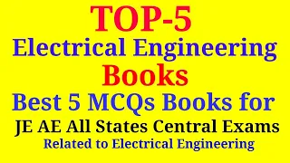 Top-5 Electrical Engineering MCQs Books for Competitive Exams JE AE HPSSC HPPSC All States, Central.