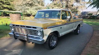 1974 Ford f100 ranger xlt super cab for sale Vancouver Washington $7,400 (SOLD)