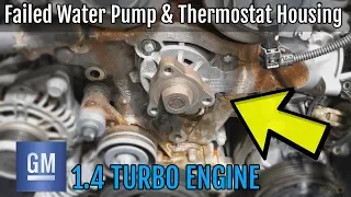 GM Cruze 1.4 Turbo Water Pump Install - How To DIY