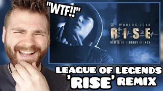 First Time Hearing RISE Remix (ft. BOBBY (바비) iKON) "Worlds 2018" | League of Legends OST | Reaction