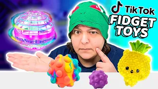 Trying VIRAL TikTok Fidget Toys Mystery Box