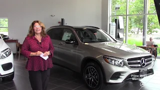 2019 Mercedes-Benz GLC300 4MATIC® video tour with Tina