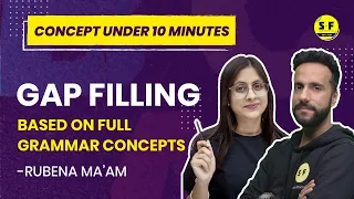 Gap Filling Concept Under 10 Minutes with Rubena Maam | Science and fun 11th 12th