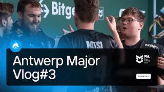 ANTWERP MAJOR VLOG #3. TEAM SPIRIT IN THE PGL MAJOR ANTWERP PLAYOFFS.