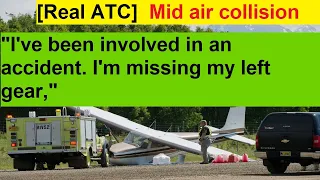 [Real ATC recording]: Collision between Cessna Skywagon and Cessna Skylark in Anchorage, Alaska