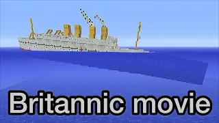 | Minecraft | SINKING SHIP | Britannic | Movie |