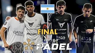 Tapia/Coello vs Stupaczuk/Di Nenno | FINAL | MENDOZA P1 PREMIER PADEL 2023 | RESUMEN