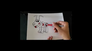 How to draw Dog from Word World