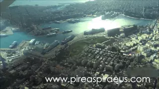 ΠΕΙΡΑΙΑΣ ΑΠΟ ΨΗΛΑ - PIRAEUS AERIAL