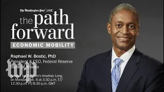 Federal Reserve Bank of Atlanta CEO Raphael Bostic on economy and racial inequities (Live, 2/8)
