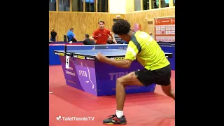 🔥 Best Backhand Gabrielius Camara 🧡 NTTB Masters #tabletennis #tafeltennis #pingpong #tischtennis