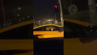 Conor McGregor talking to us at the traffic lights in his McLaren in Dublin. Original video