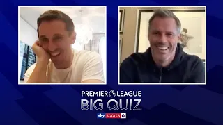 Gary Neville vs Jamie Carragher in the ULTIMATE Premier League quiz with Martin Tyler!