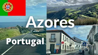 🇵🇹Road trip of Ponta Delgada SÃO MIGUEL Island Azores #portugal#travel#2022