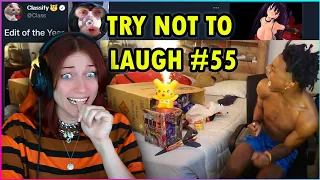 TRY NOT TO LAUGH CHALLENGE #55 | Kruz Reacts