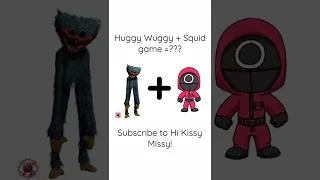 Huggy Wuggy + Squid game =??? Poppy playtime animation