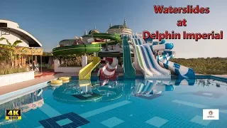 Aquapark at Delphin Imperial Hotel, Lara Antalya (4K UHD)