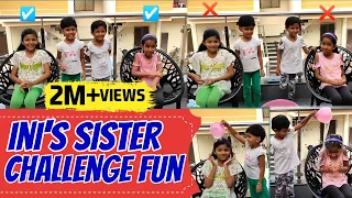 ini's sisters challenge | fun filled water activity | summer game | Outdoor game | ini's galataas