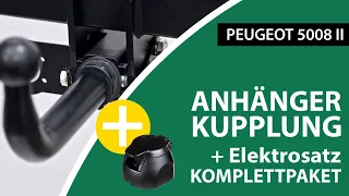 Anhängerkupplung abnehmbar PEUGEOT 5008 II | AUTO-HAK Komplettsatz + Montage von Rameder