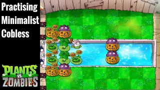 Plants Vs. Zombies Survival: Endless - Practising Minimalist Cobless