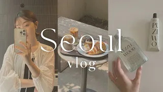 【Seoul vlog】2023年6月の韓国vlog🇰🇷｜3泊4日の大人女子旅👭｜ソウルのおしゃれスポット巡り｜聖水洞｜狎鴎亭｜東大門｜使った金額💰と購入品紹介🤍