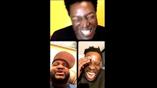 Dean Edwards, Aries Spears, and Godfrey doing celebrity impressions