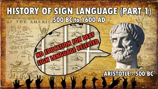 The History of Sign Language (Part 1) | Explained by krkumar Insights
