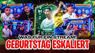 Danke ❤ Wenn ein GEBURTAGS-STREAM komplett ESKALIERT 😱🎂