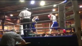 Combat de boxe amateur