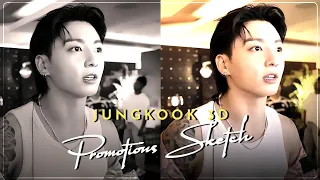 Jungkook 3D Promotions Sketch (twixtor clips 4k)