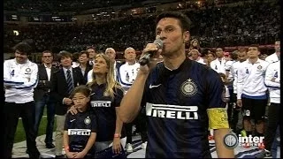 ZANETTI AT THE SAN SIRO - THANK YOU INTER AND EVERYONE!