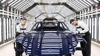 Porsche Taycan PRODUCTION LINE – German Car Factory at the Zuffenhausen
