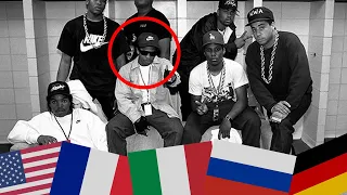 AMERICAN  vs FRENCH vs ITALIAN vs RUSSIAN vs GERMAN - RAP/HIP-HOP GHETTO PEOPLE #1