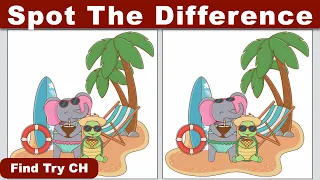【find the differences】Add it to your daily brain training No659