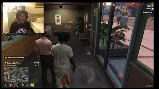 GTA VOYAGE RP EPISODE 3 - THEY TRIED TO ROB ME AT THE BANK!!!