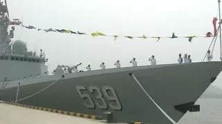 Chinese navy commissions new frigate