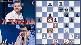 How to play when you are 51 | Anand vs Nepomniachtchi | Grand Chess Tour Zagreb 2021
