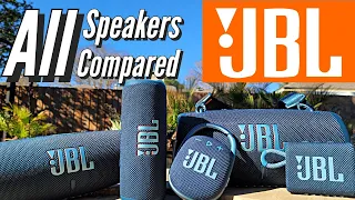 JBL Xtreme 3, JBL Charge 5, JBL Flip 6, JBL Clip 4, JBL Go 3: All JBL Speakers Compared
