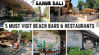Bali Sanur Beach 5 Premium Beach Bars & Restaurants, Eating in Sanur