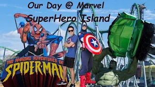 DO THIS @ Marvel Superhero Island Universal Orlando Hulk, Amazing Spiderman, Dr. Doom Fear Fall,