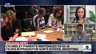 Parents of Michigan school shooter sentenced to 10 to 15 years