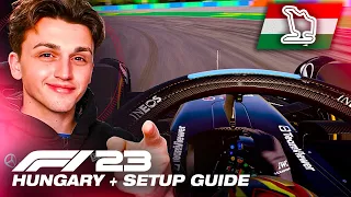 F1 23 Hungary Track + Setup Guide! 🤩