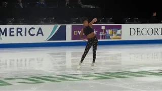 Starr Andrews SP Practice @ Skate America 2018