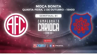 TV FERJ - SEMIFINAL B1 - AMERICA X BONSUCESSO - 2019