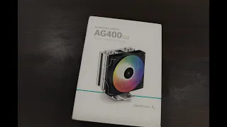 Deepcool AG400 vs AMD Prism cooler (AM5)